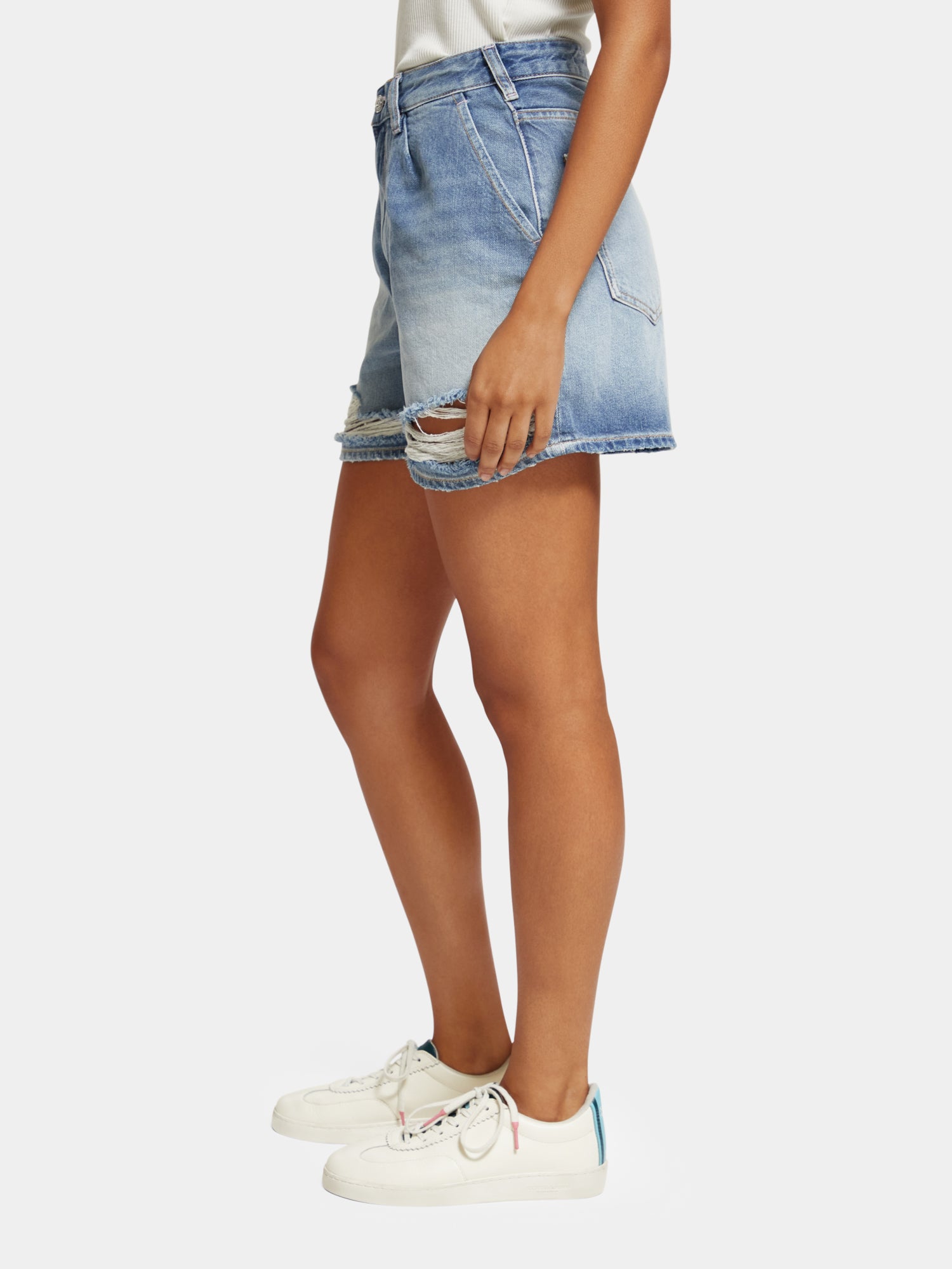 Scotch and soda denim on sale shorts