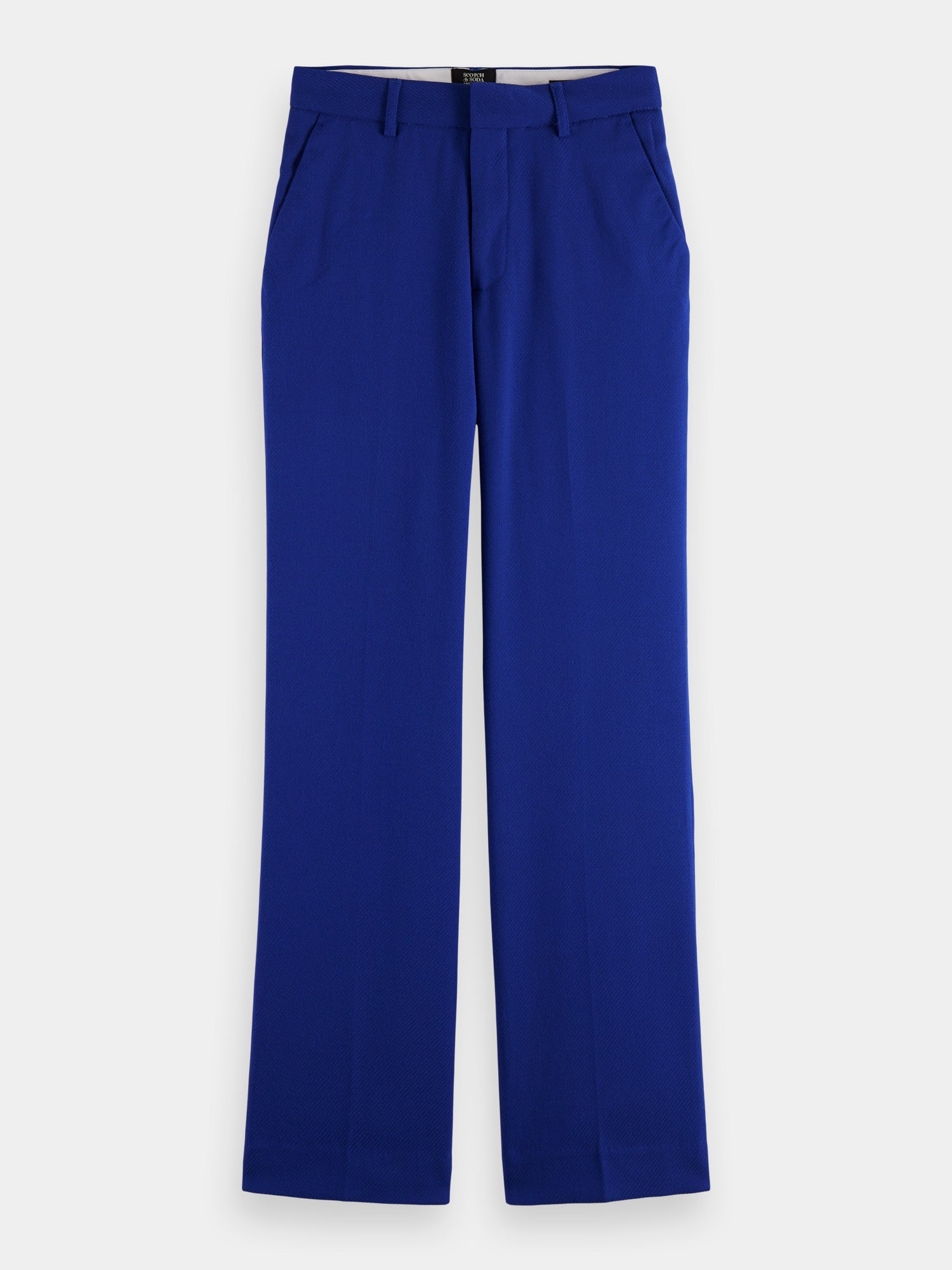 Crêpe pull-on trousers - Bright blue - Ladies | H&M