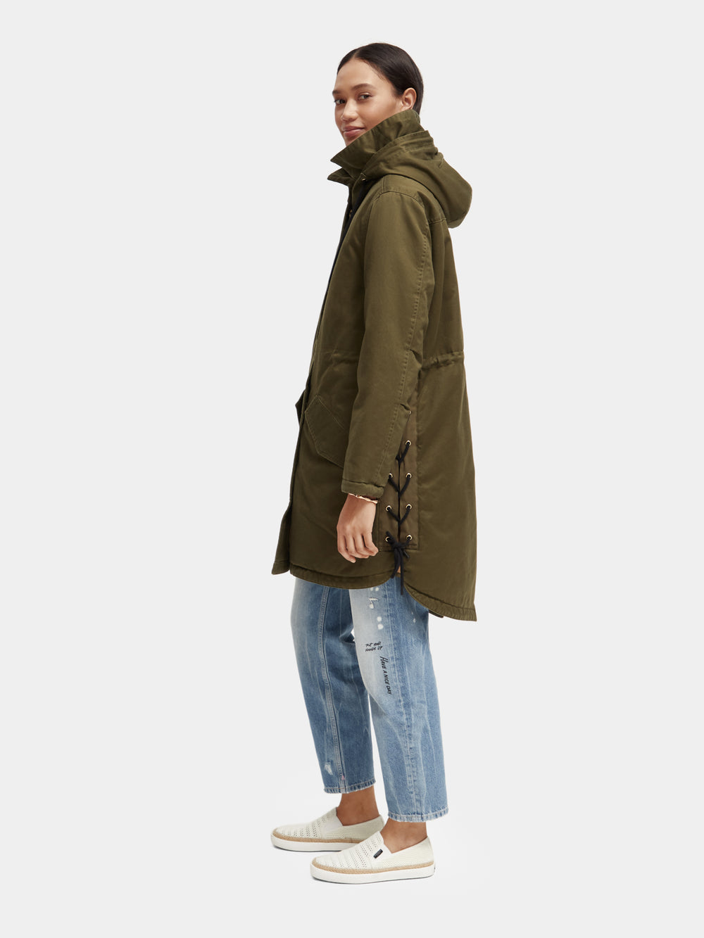 Parka with removable inner gilet - Scotch & Soda AU