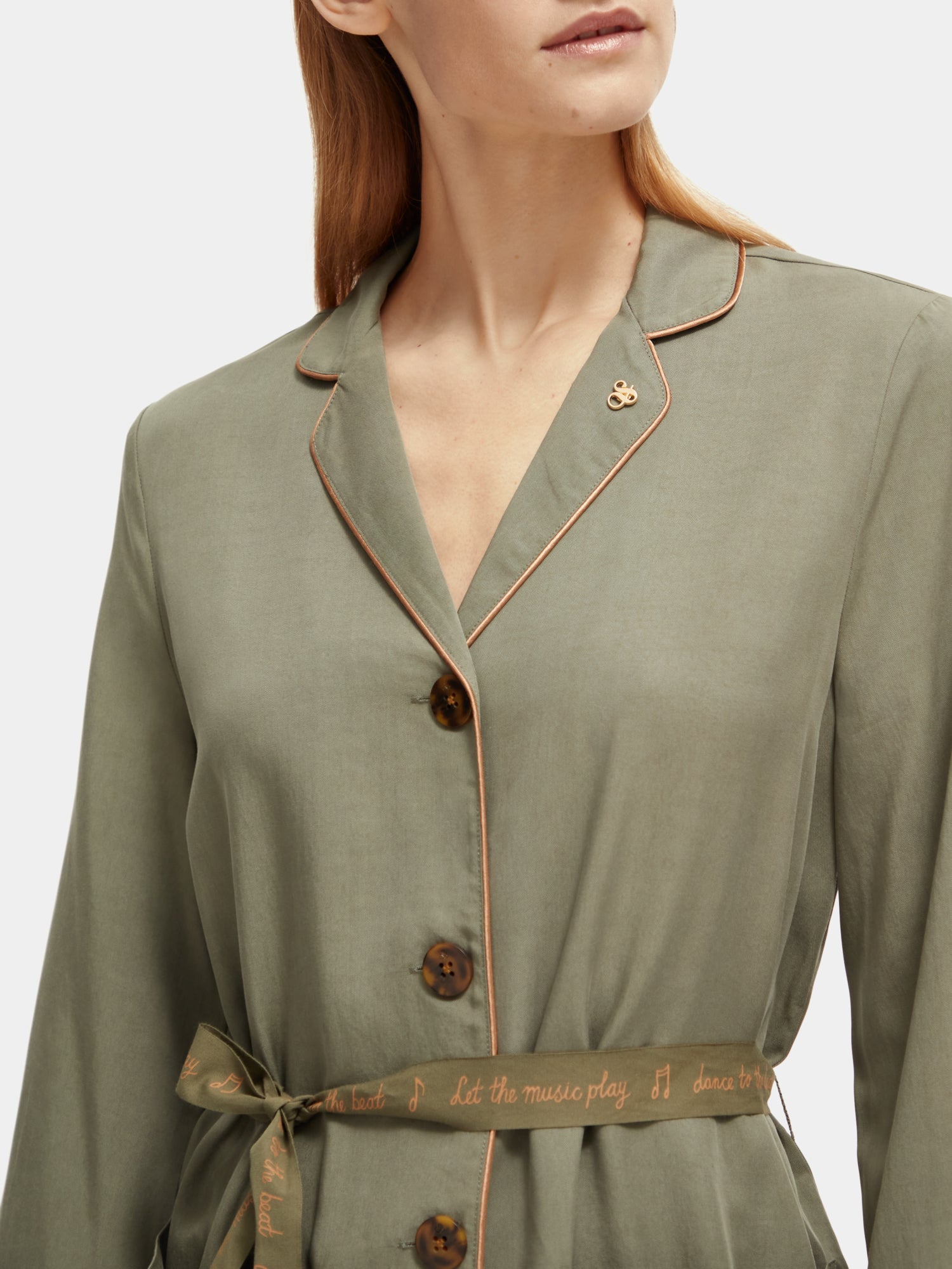 Belted blazer - Scotch & Soda AU