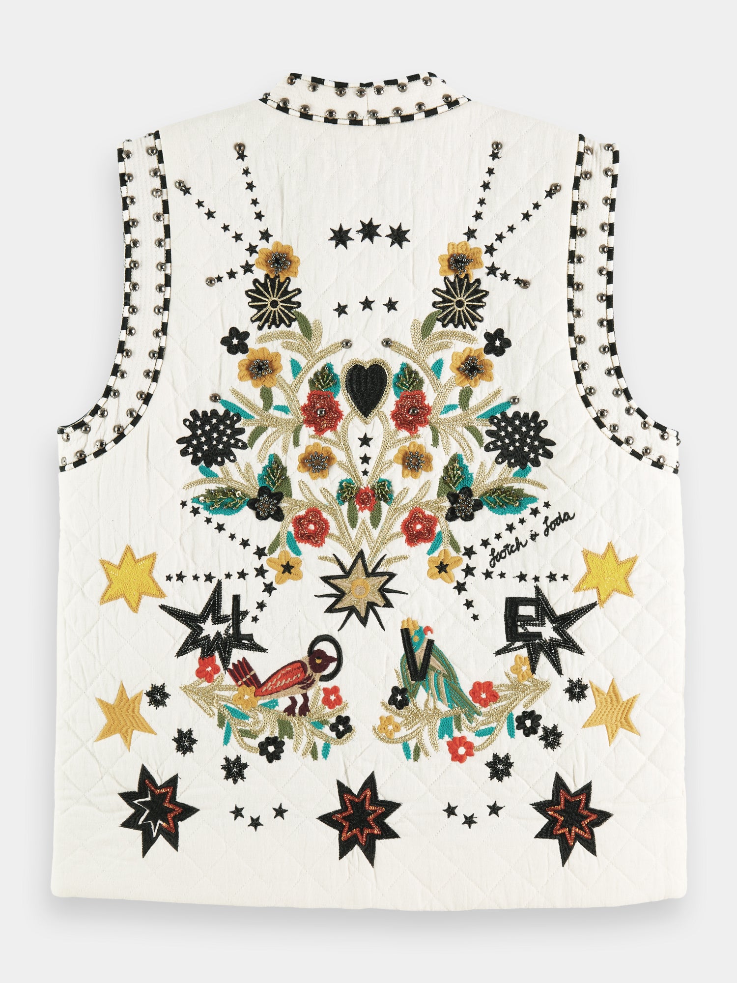 Embroidered gilet - Scotch & Soda AU