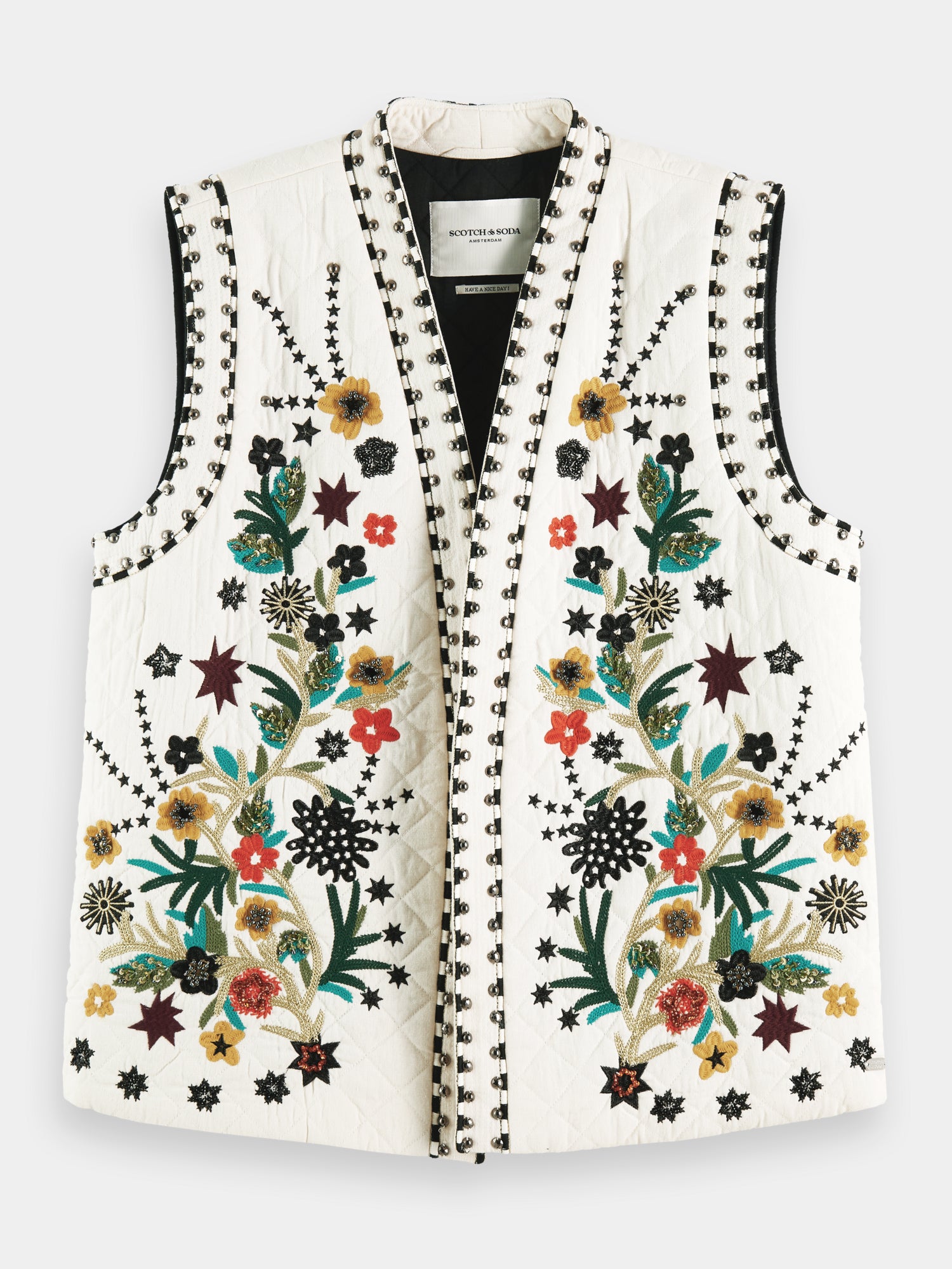 Embroidered gilet - Scotch & Soda AU