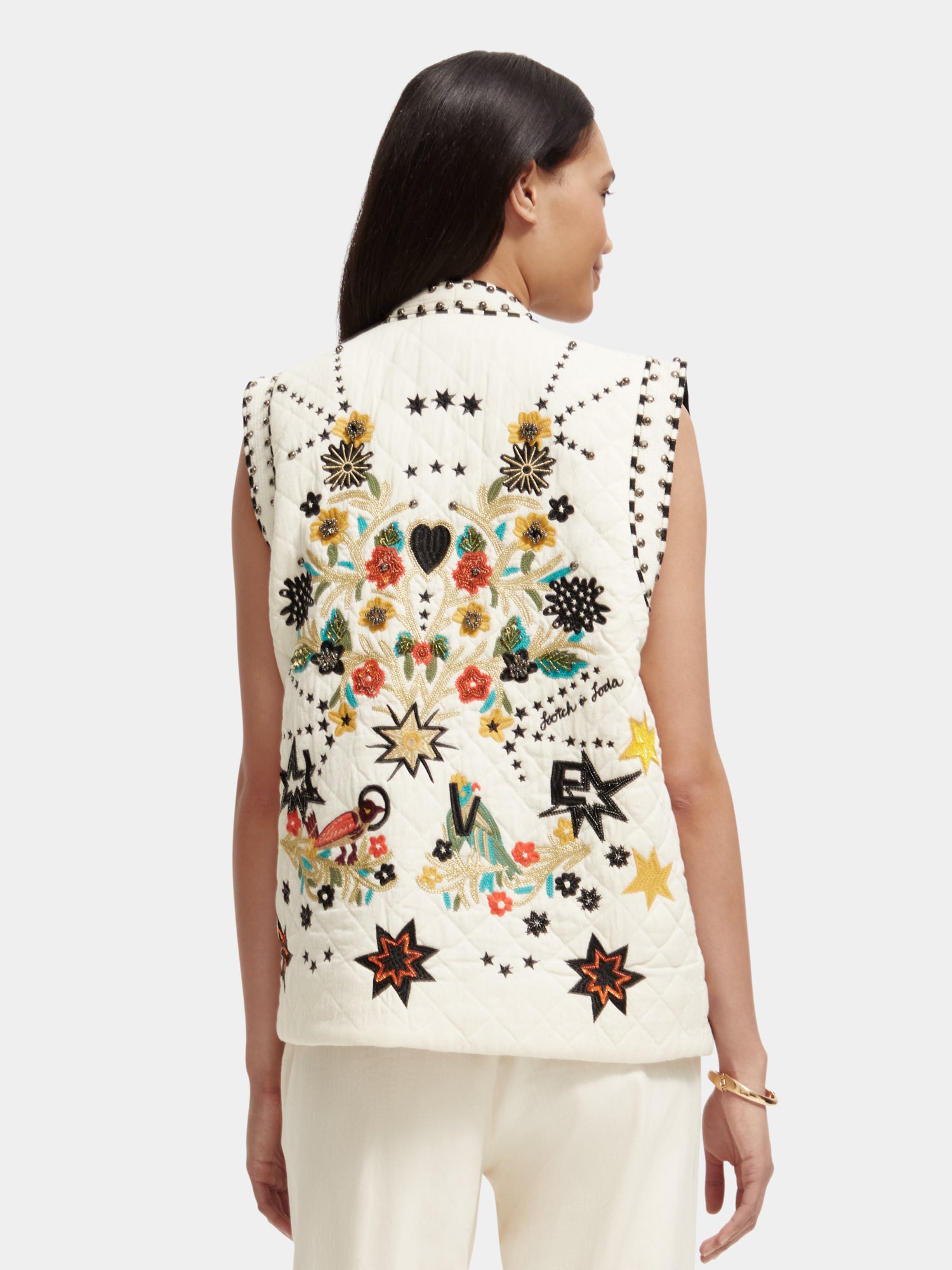 Embroidered gilet - Scotch & Soda AU