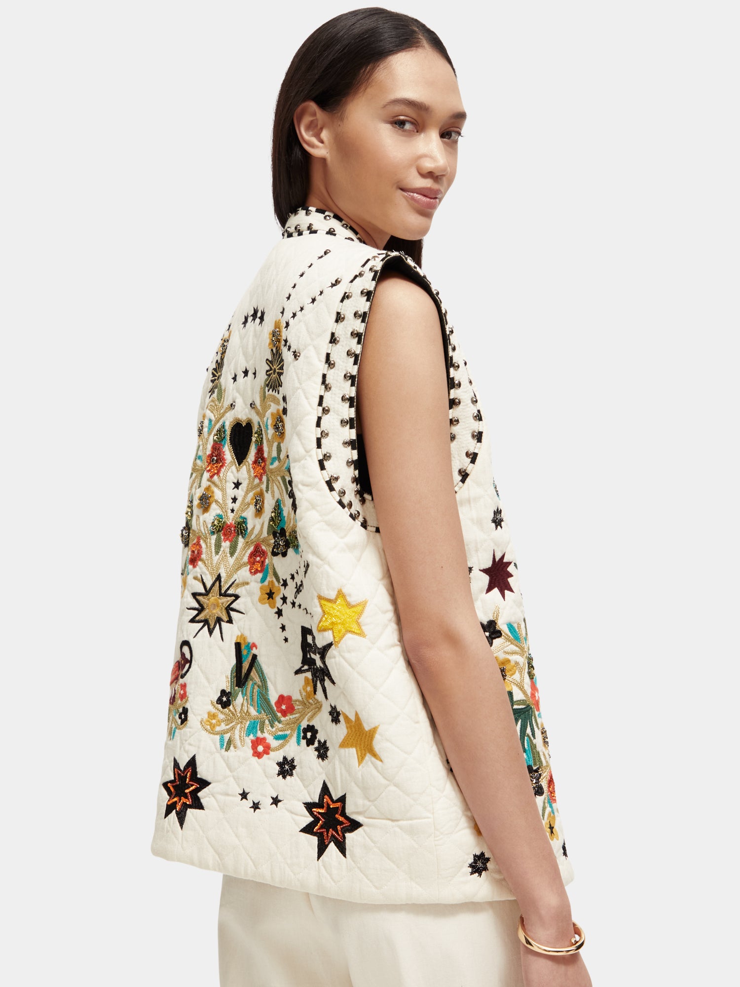 Embroidered gilet - Scotch & Soda AU