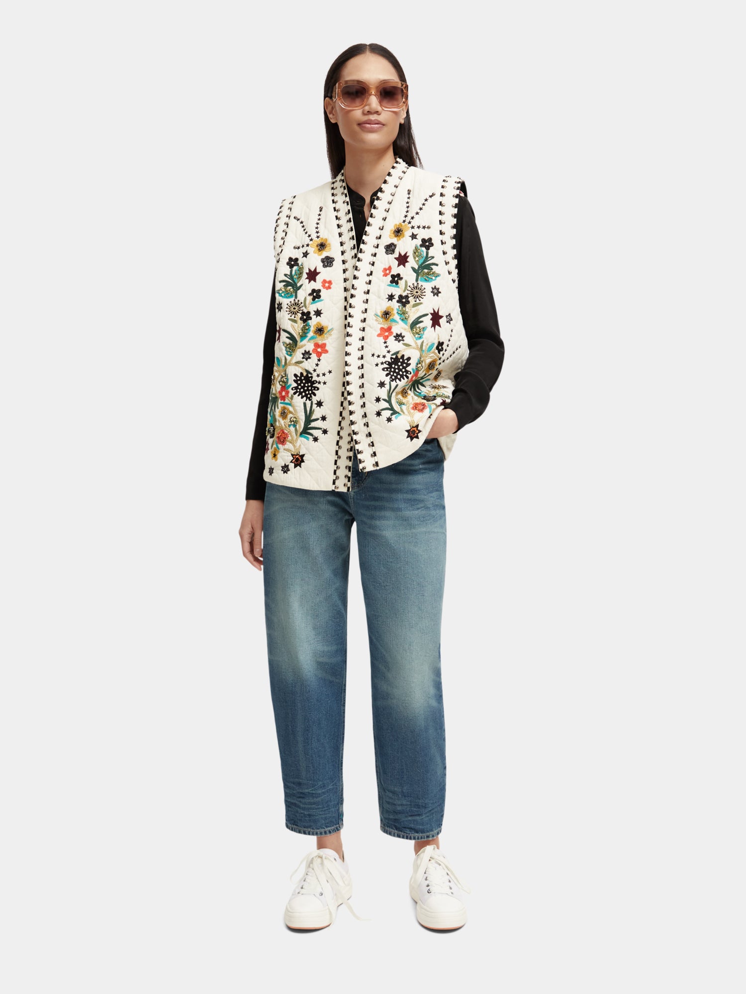 Embroidered gilet - Scotch & Soda AU