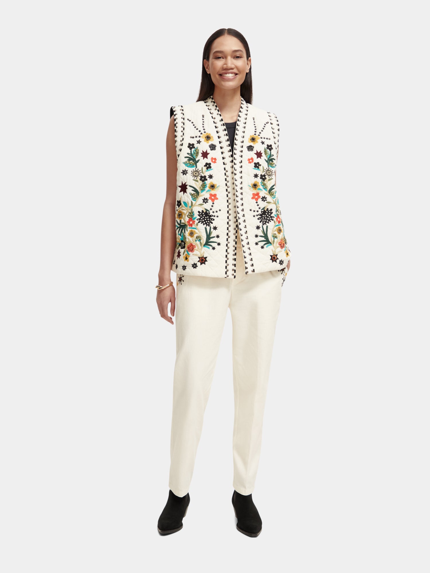 Embroidered gilet - Scotch & Soda AU