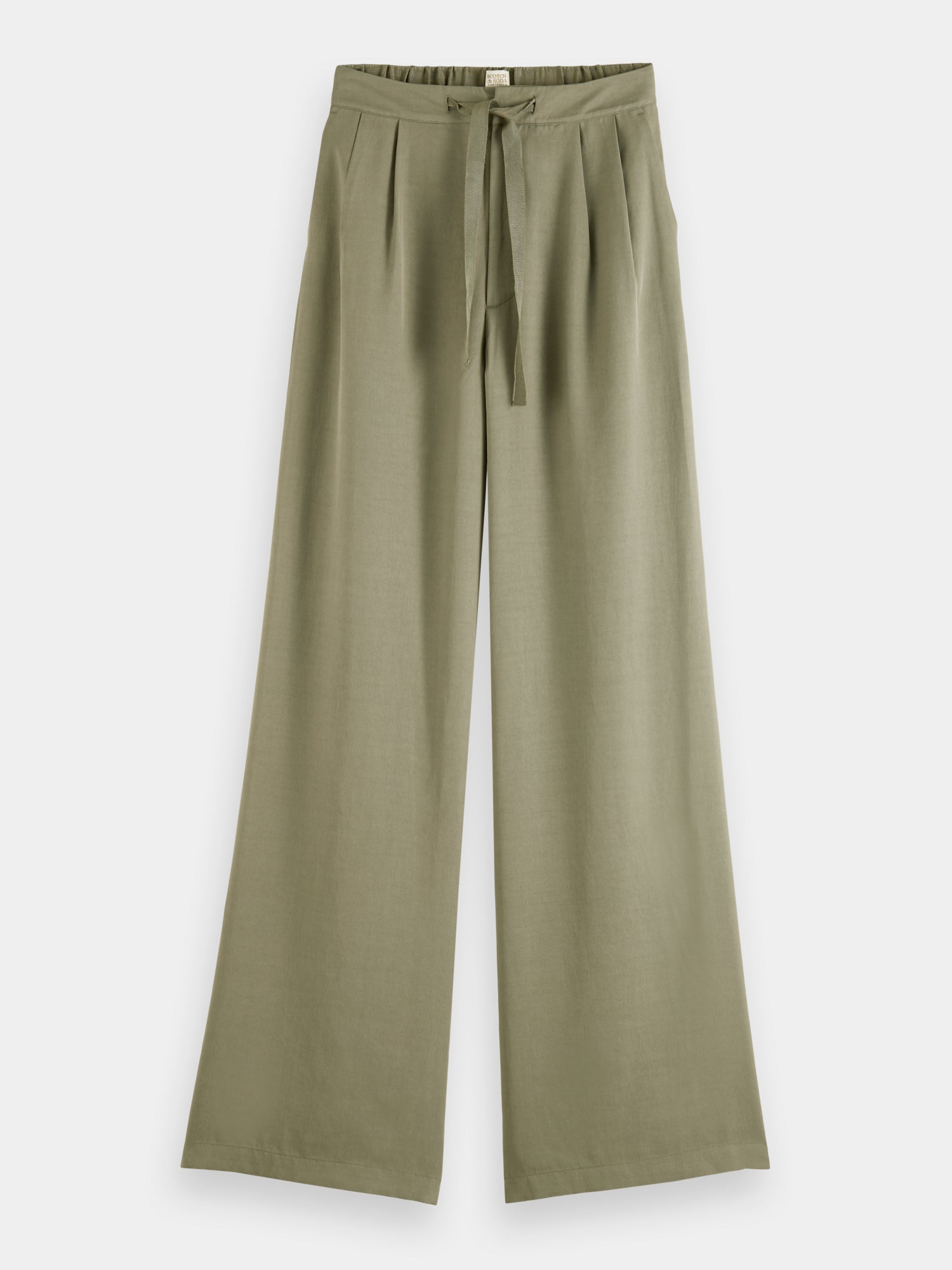 Eleni high-rise wide-leg pants - Scotch & Soda AU