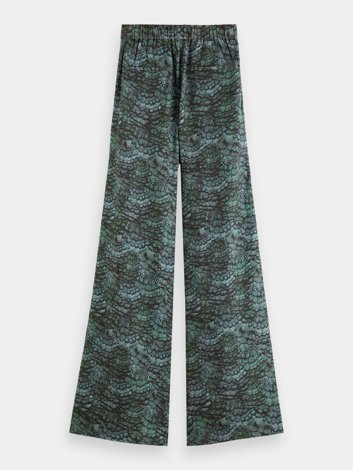 Eleni high-rise wide-leg pants - Scotch & Soda AU