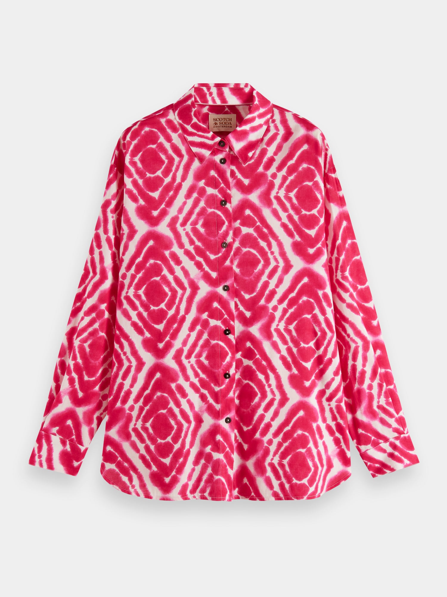 Oversized printed shirt - Scotch & Soda AU