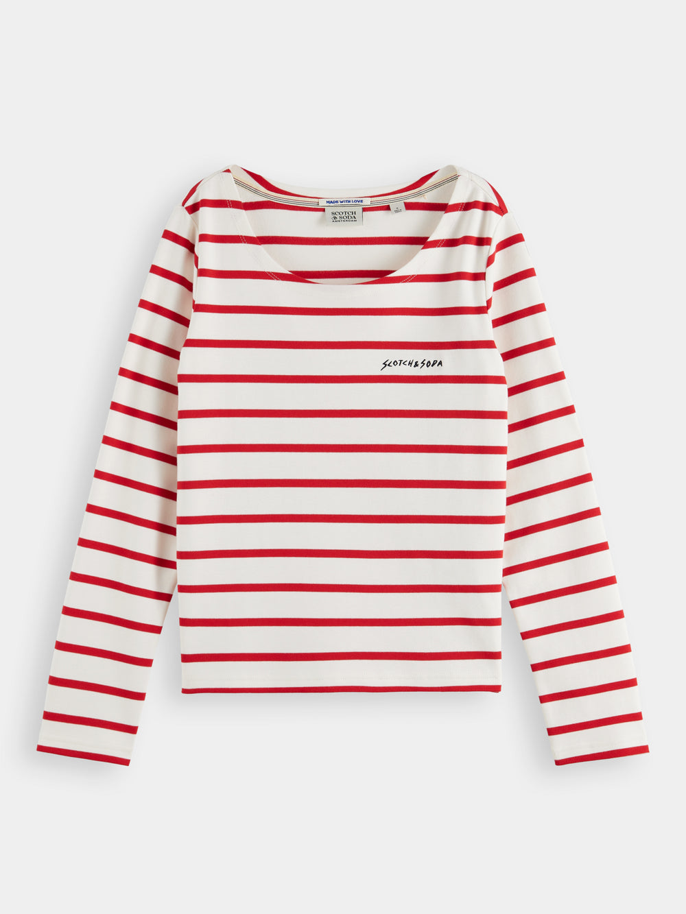 Striped long sleeved t-shirt - Scotch & Soda AU