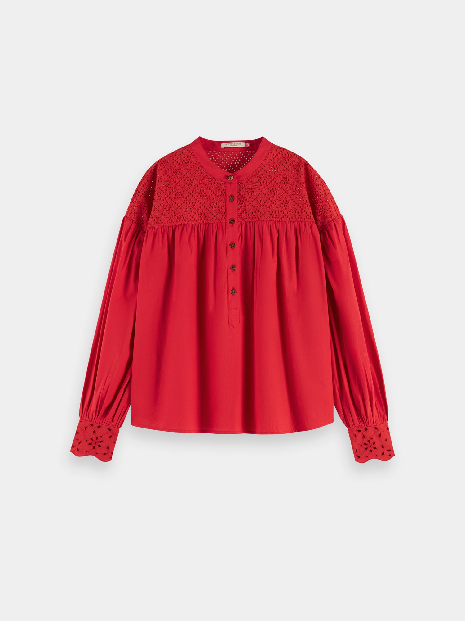 Broderie anglaise blouse