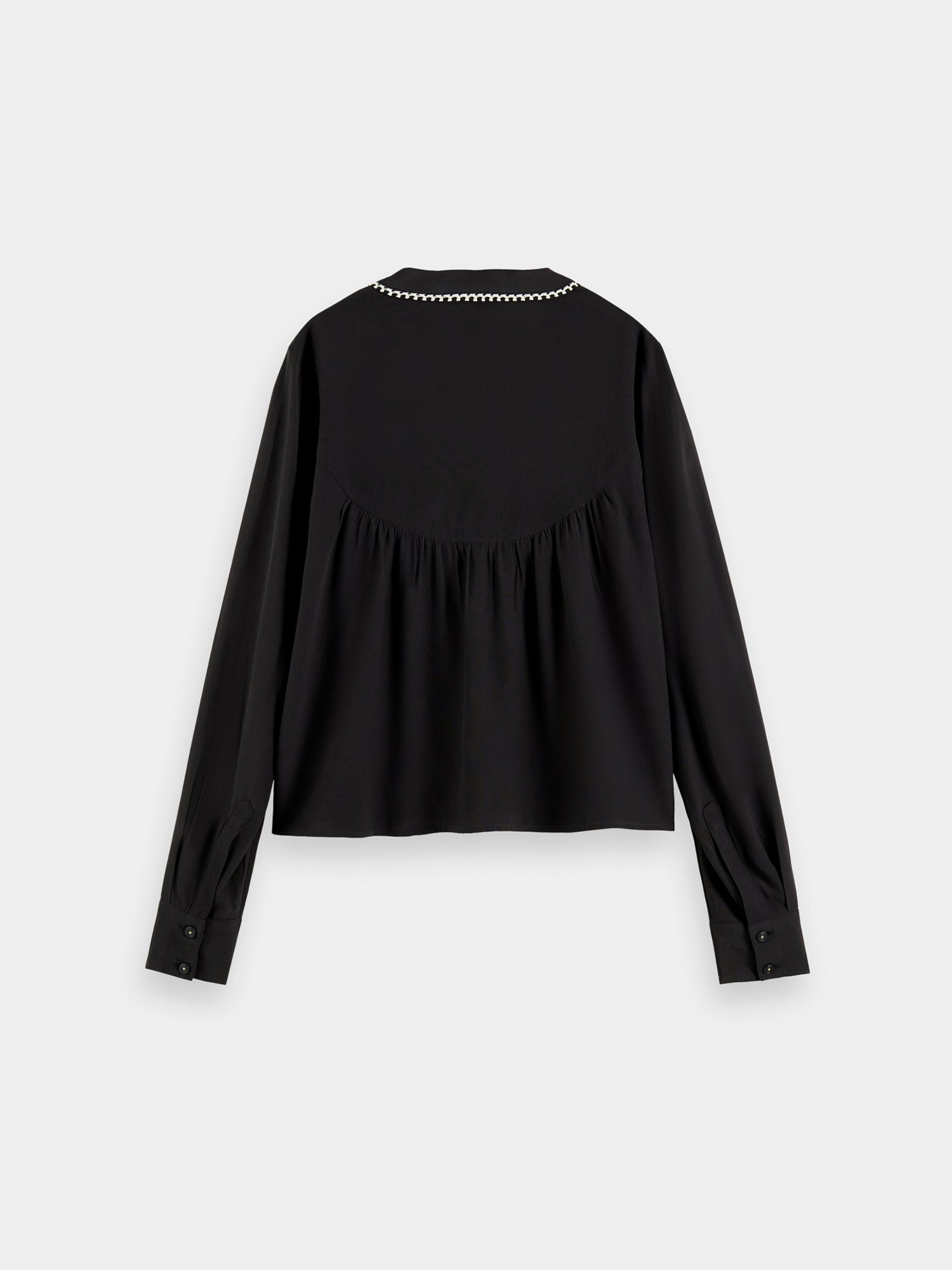 V-neck blouse