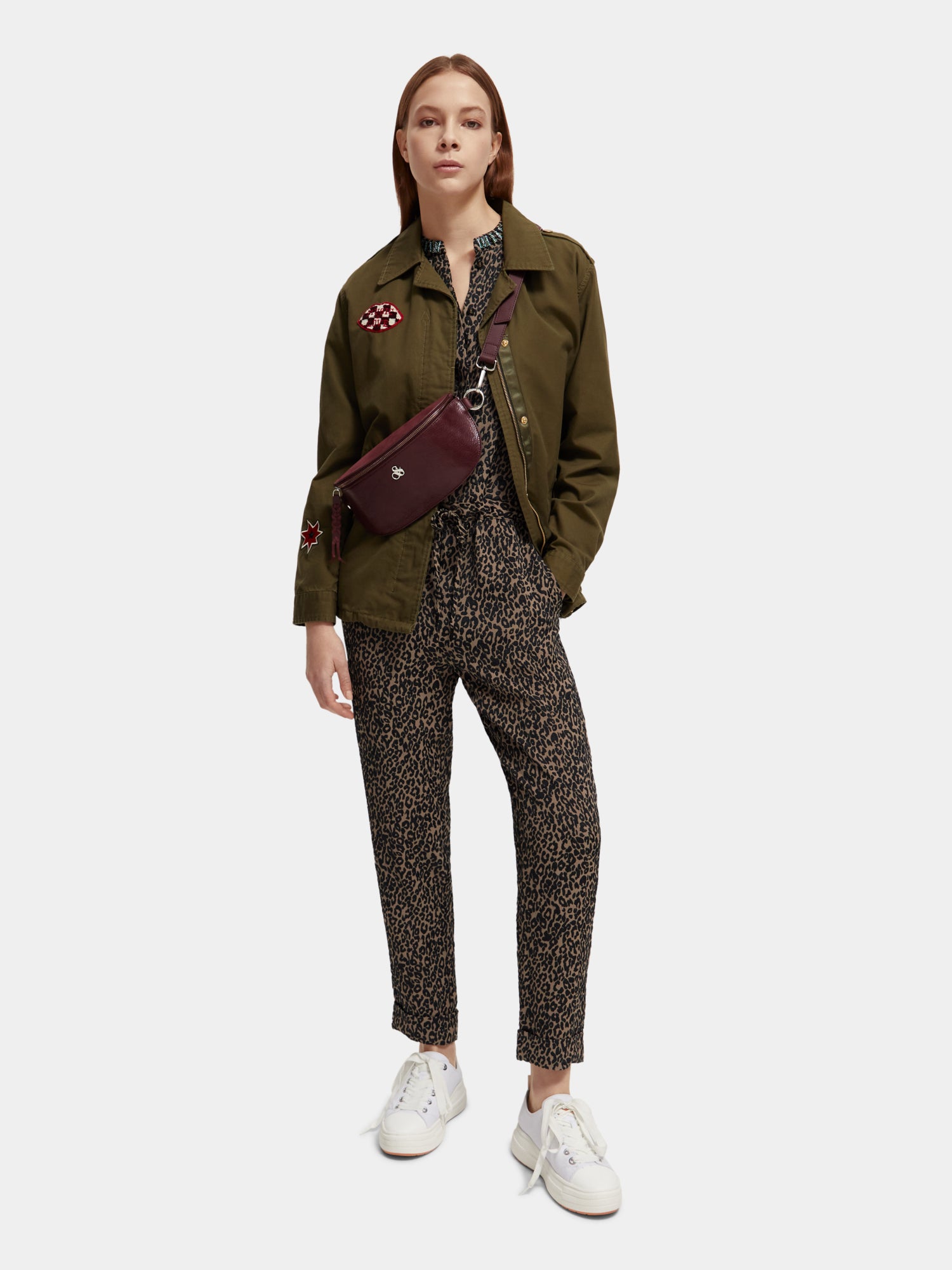 Jacquard jumpsuit - Scotch & Soda AU