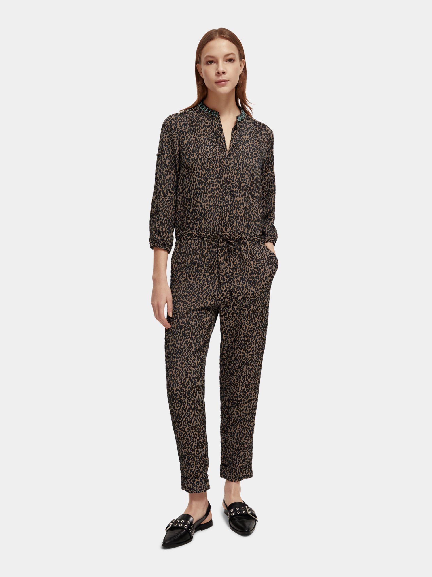 Jacquard jumpsuit - Scotch & Soda AU