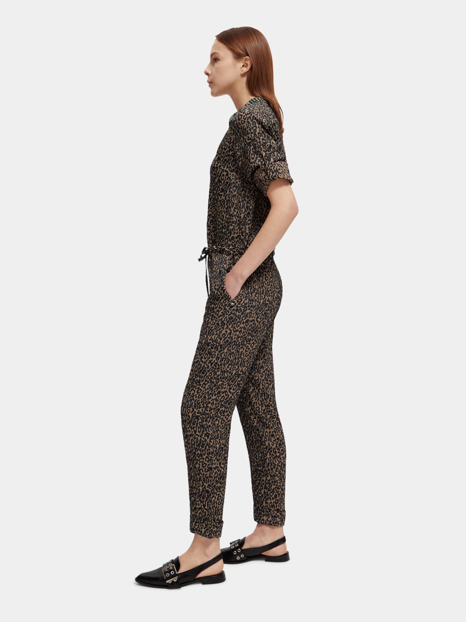 Jacquard jumpsuit - Scotch & Soda AU