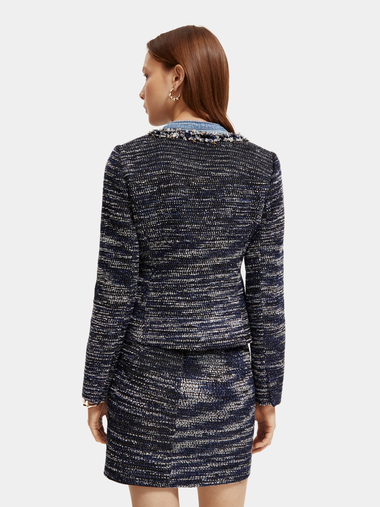 Tweed blazer - Scotch & Soda AU