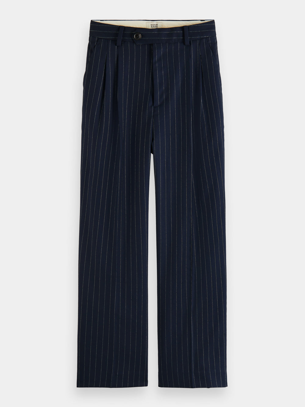 Loose tapered-fit pinstripe pants - Scotch & Soda AU