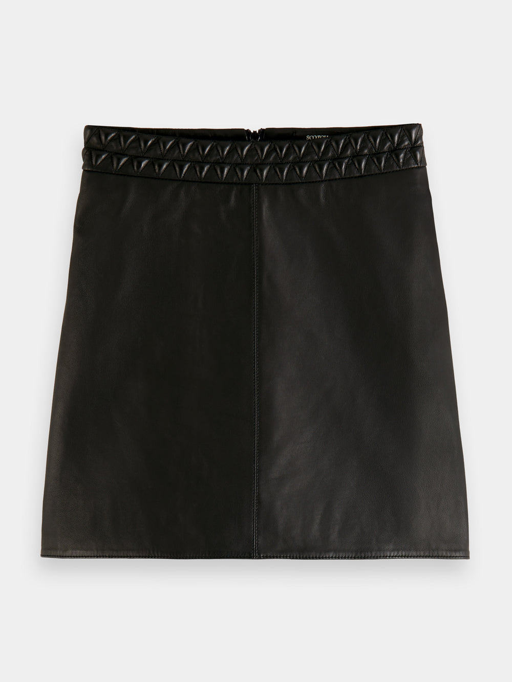 Leather mini skirt - Scotch & Soda AU