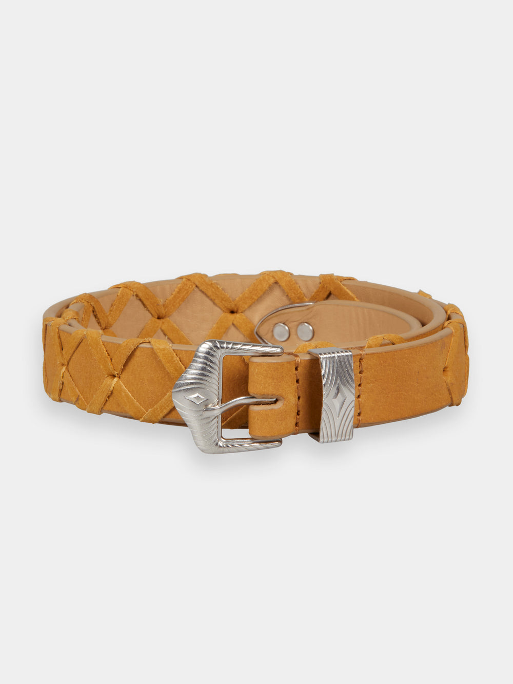 Braided leather belt - Scotch & Soda AU