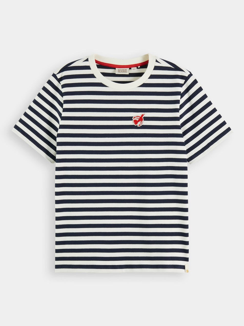 Regular-fit striped t-shirt - Scotch & Soda AU