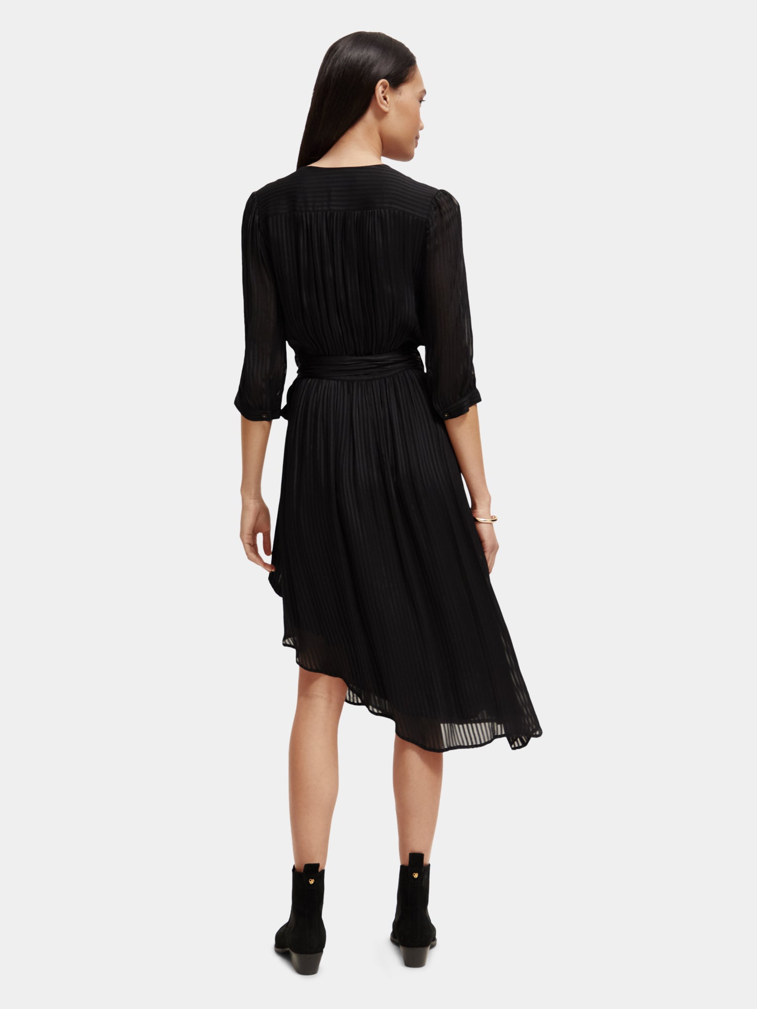 V-neck midi dress - Scotch & Soda AU