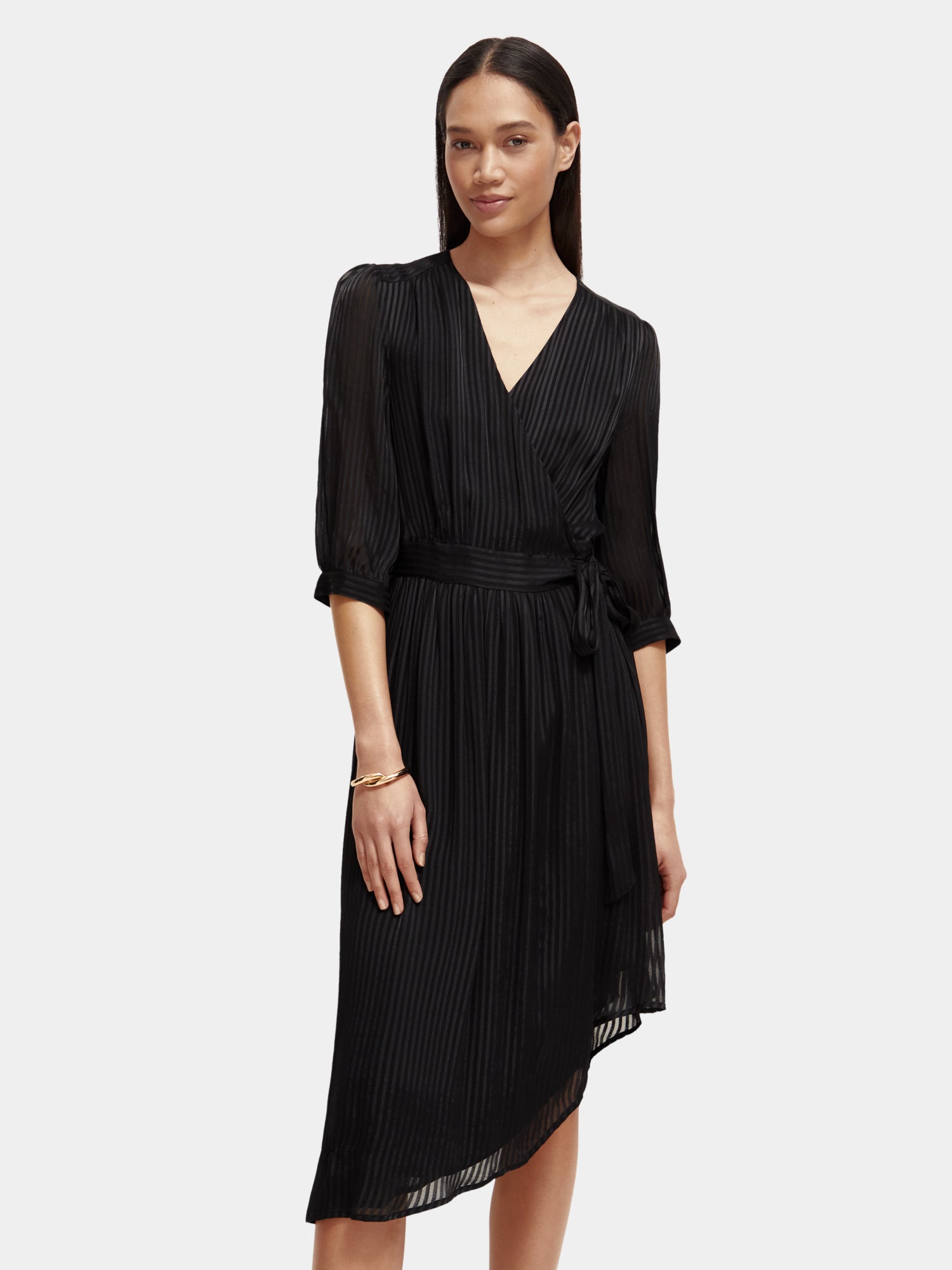 V-neck midi dress - Scotch & Soda AU