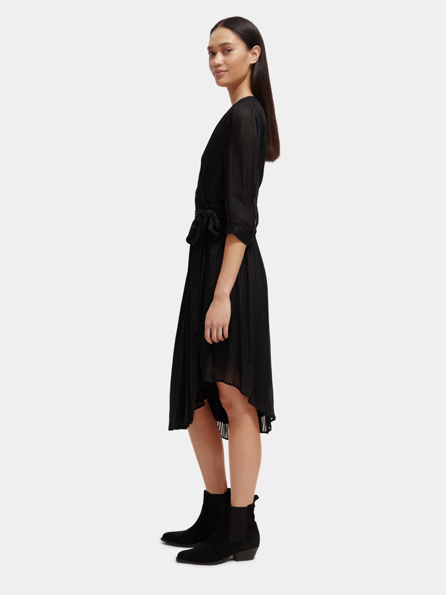 V-neck midi dress - Scotch & Soda AU