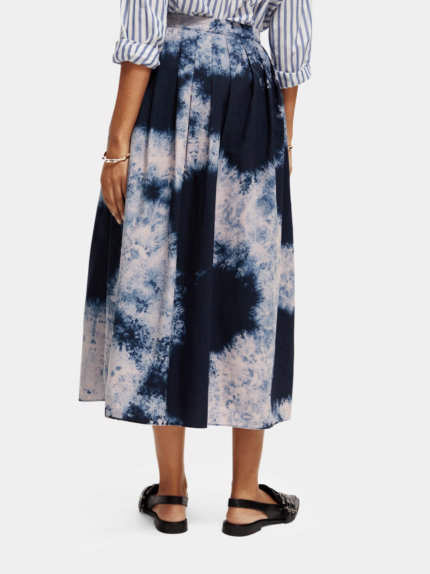 Pleated midi skirt - Scotch & Soda AU