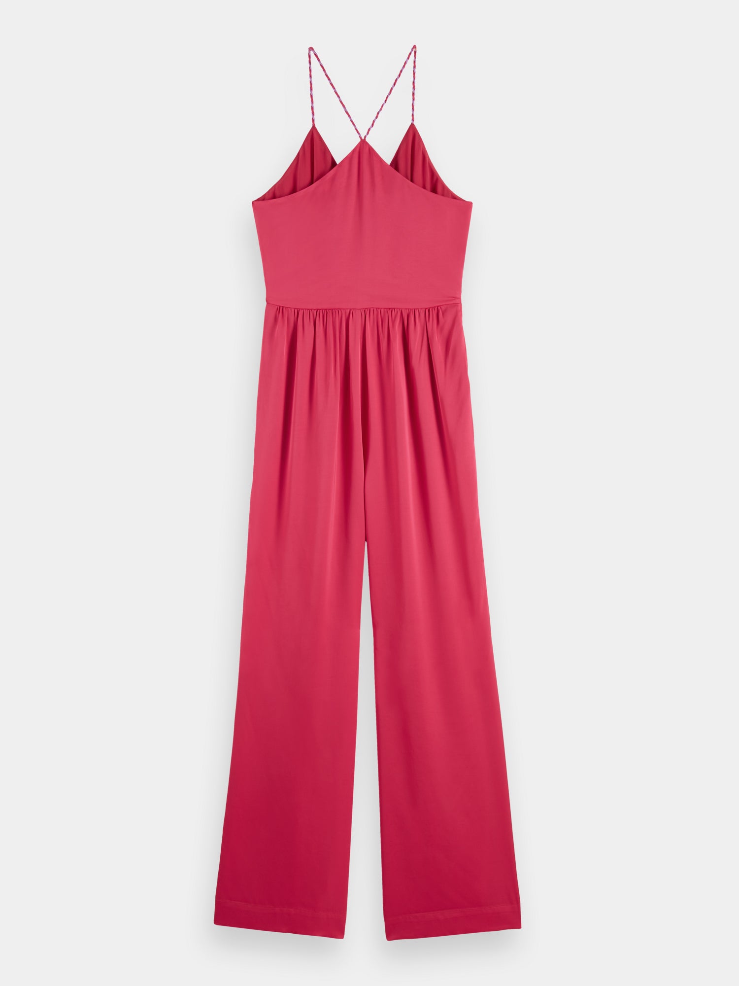 Lightweight v-neck racerback jumpsuit - Scotch & Soda AU