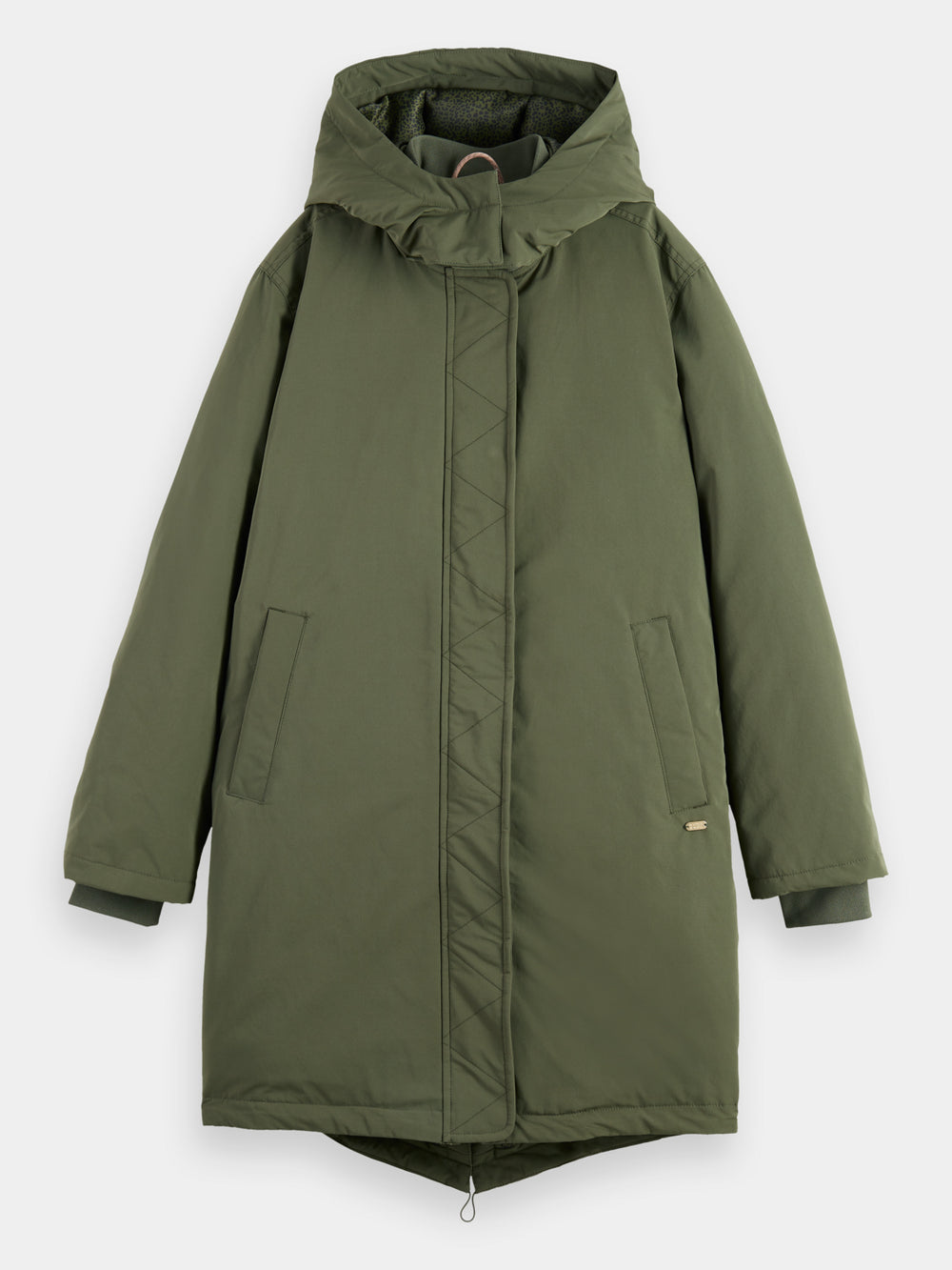 Water repellent mid-length parka - Scotch & Soda AU