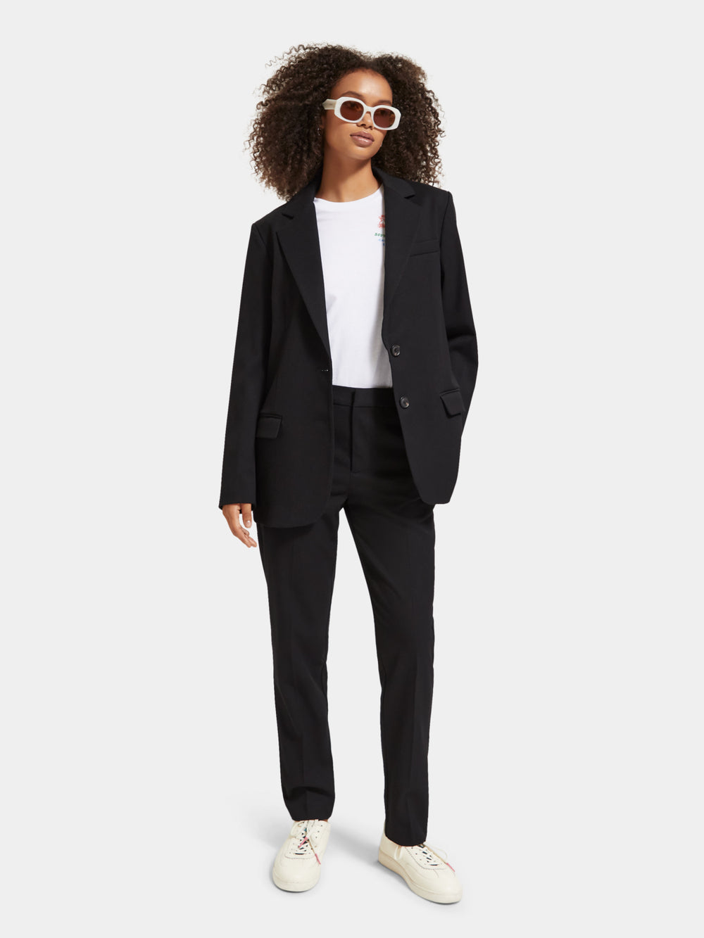 Boyfriend single-breasted blazer - Scotch & Soda AU