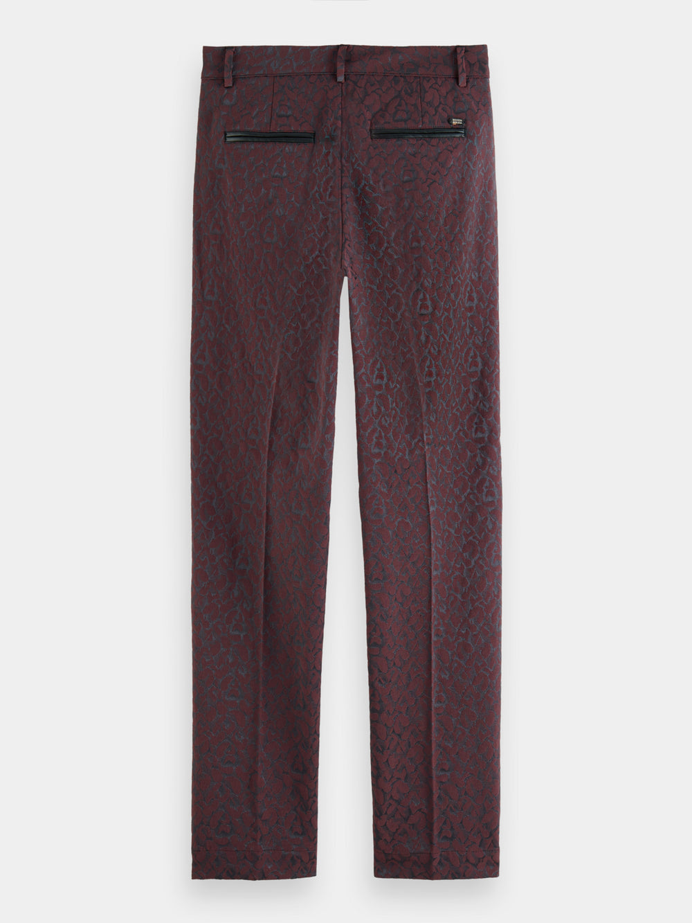 Lowry mid-rise slim-fit printed pants - Scotch & Soda AU