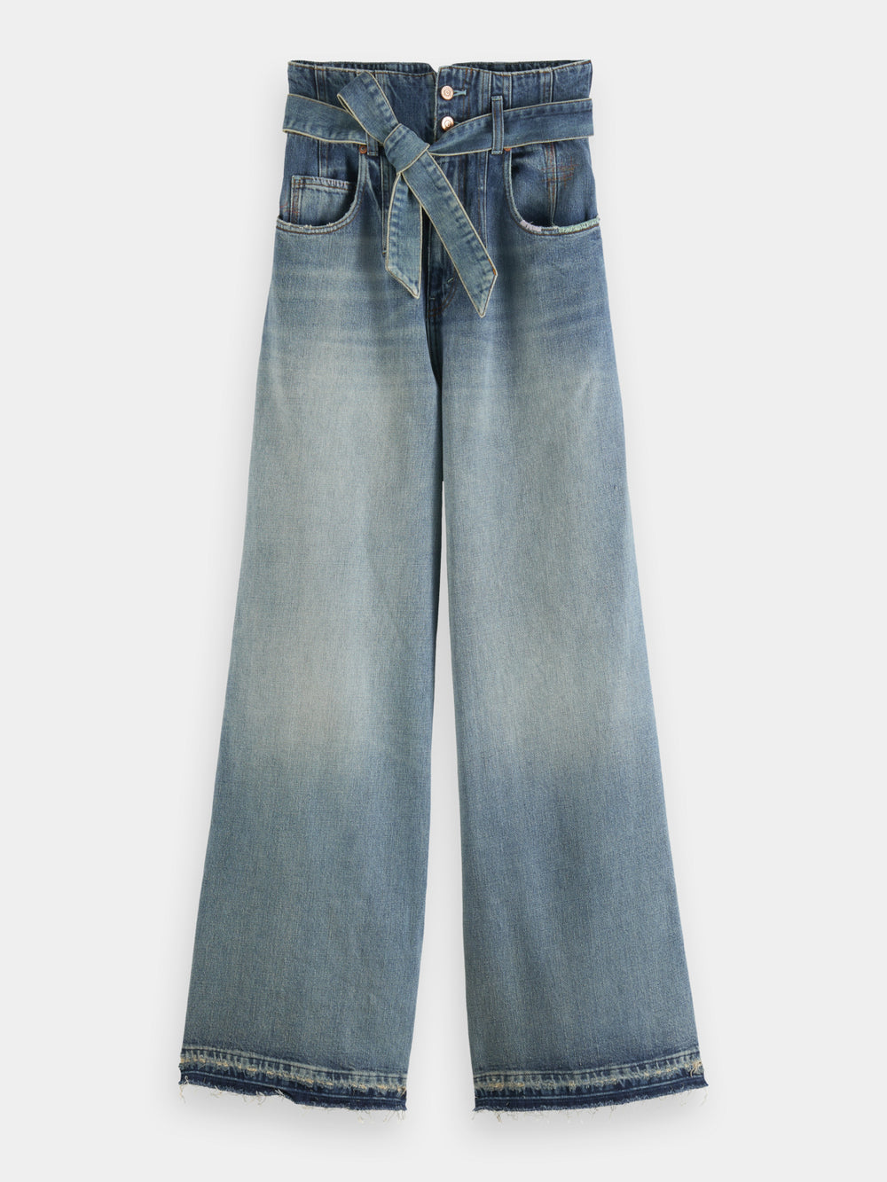 Wave extra wide-leg jeans - Scotch & Soda AU
