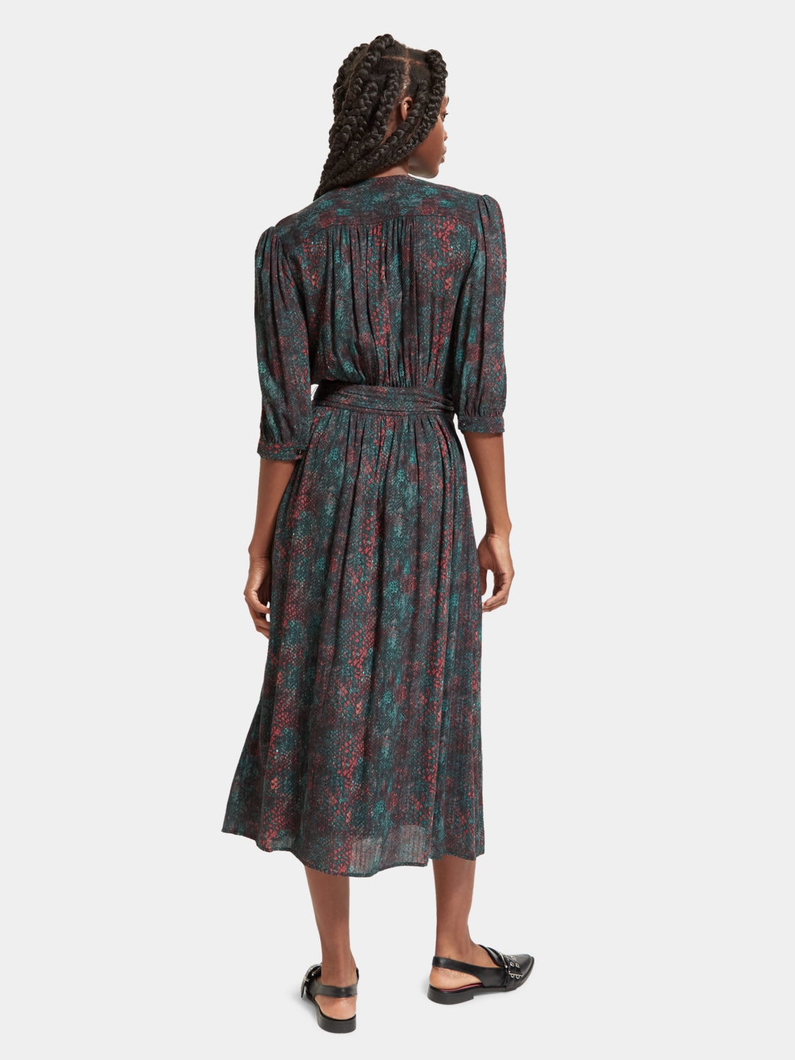 Midi wrap dress – Scotch & Soda AU