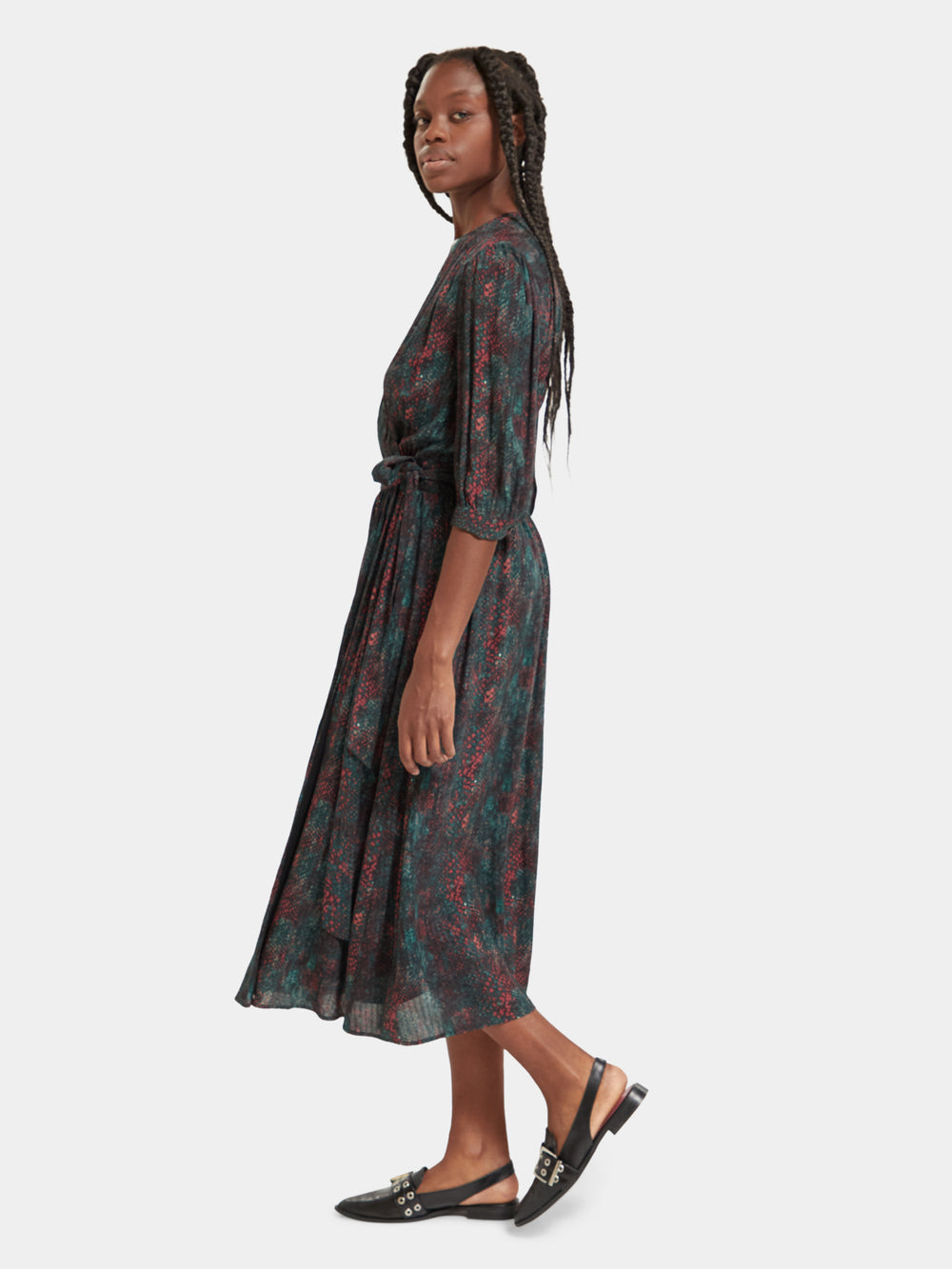 Midi wrap dress - Scotch & Soda AU