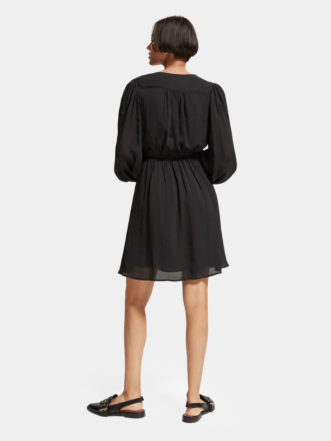Balloon sleeve mini dress - Scotch & Soda AU