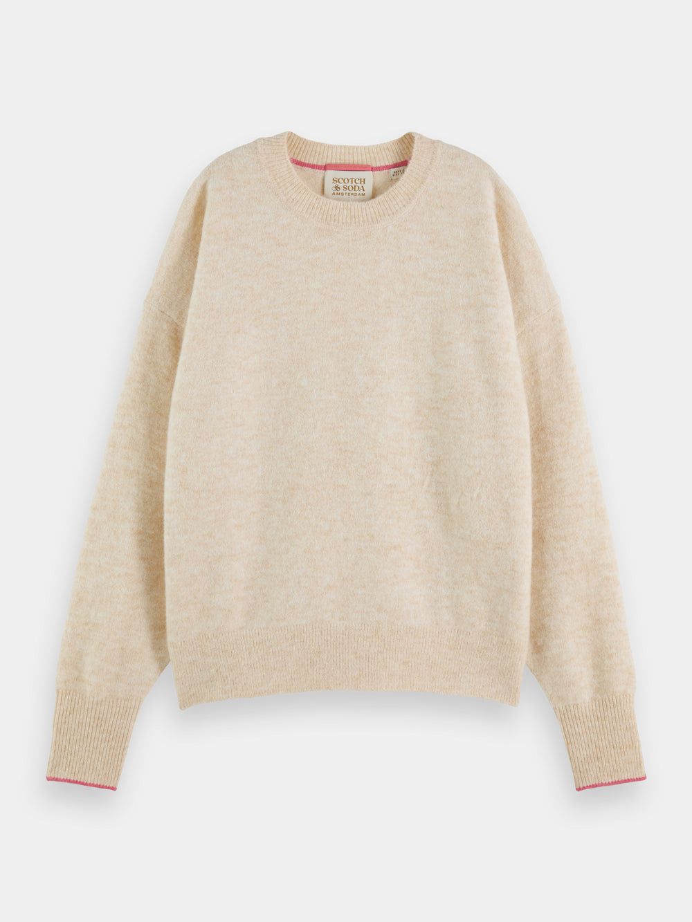 Fuzzy crewneck pullover - Scotch & Soda AU