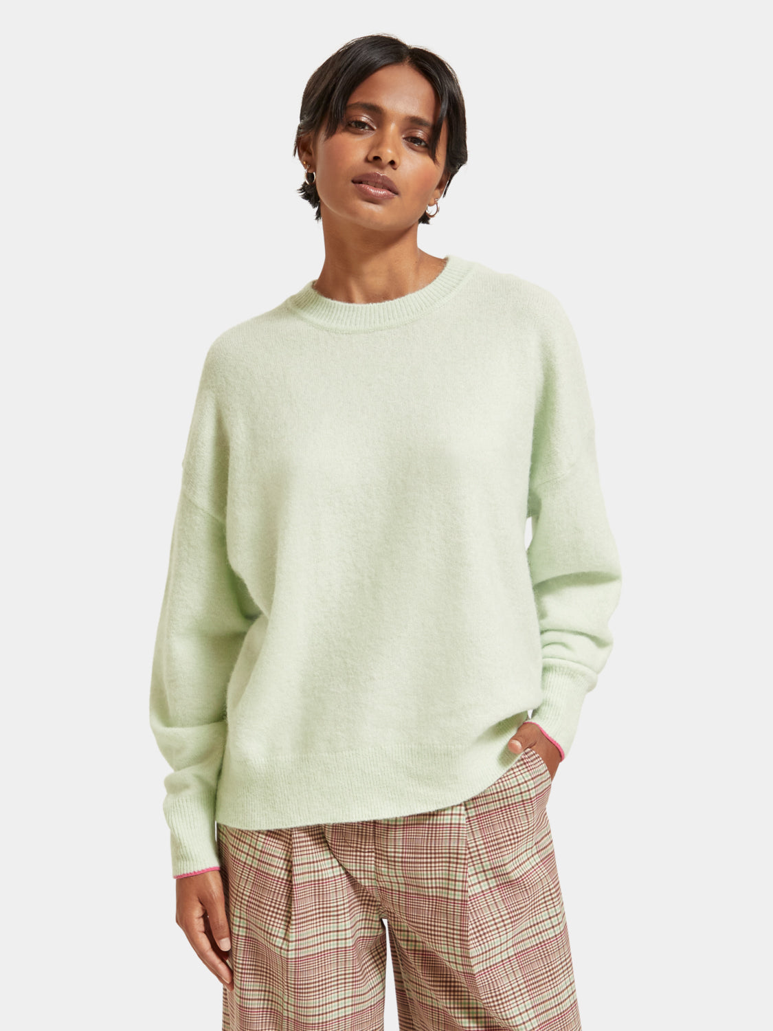 Fuzzy crewneck pullover Scotch Soda AU