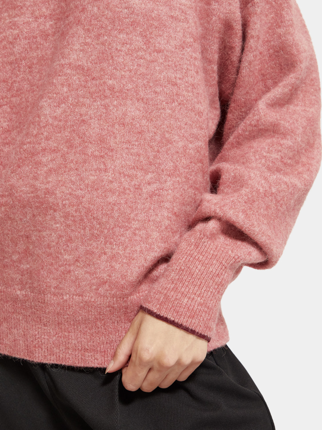 Fuzzy crewneck pullover - Scotch & Soda AU