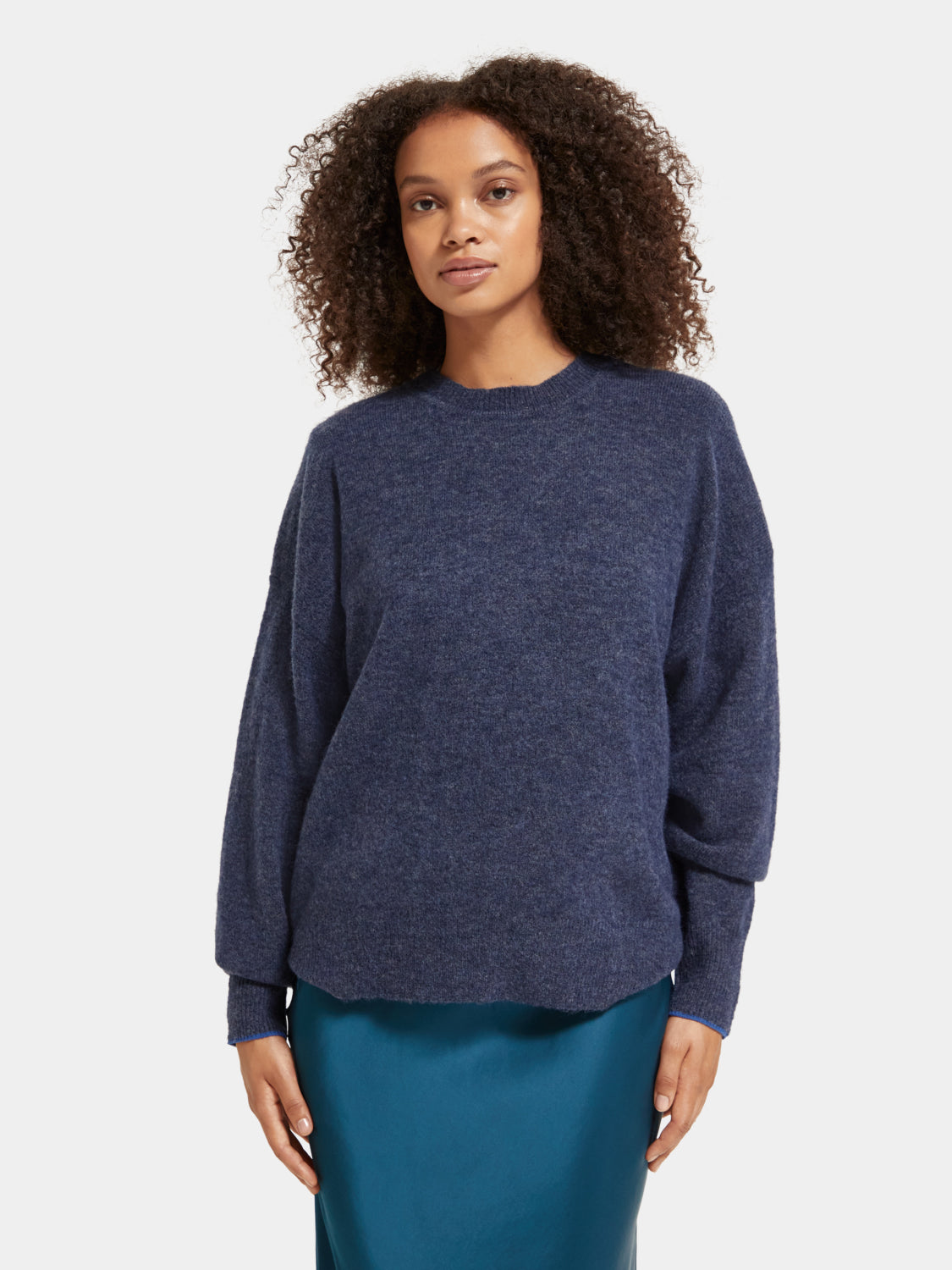 Fuzzy crewneck pullover - Scotch & Soda AU