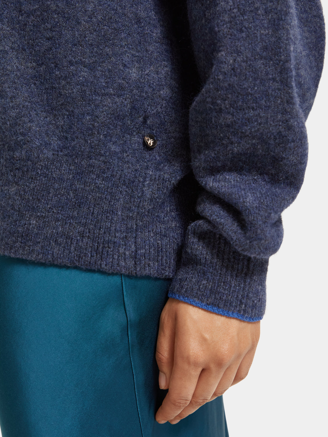 Fuzzy crewneck pullover - Scotch & Soda AU