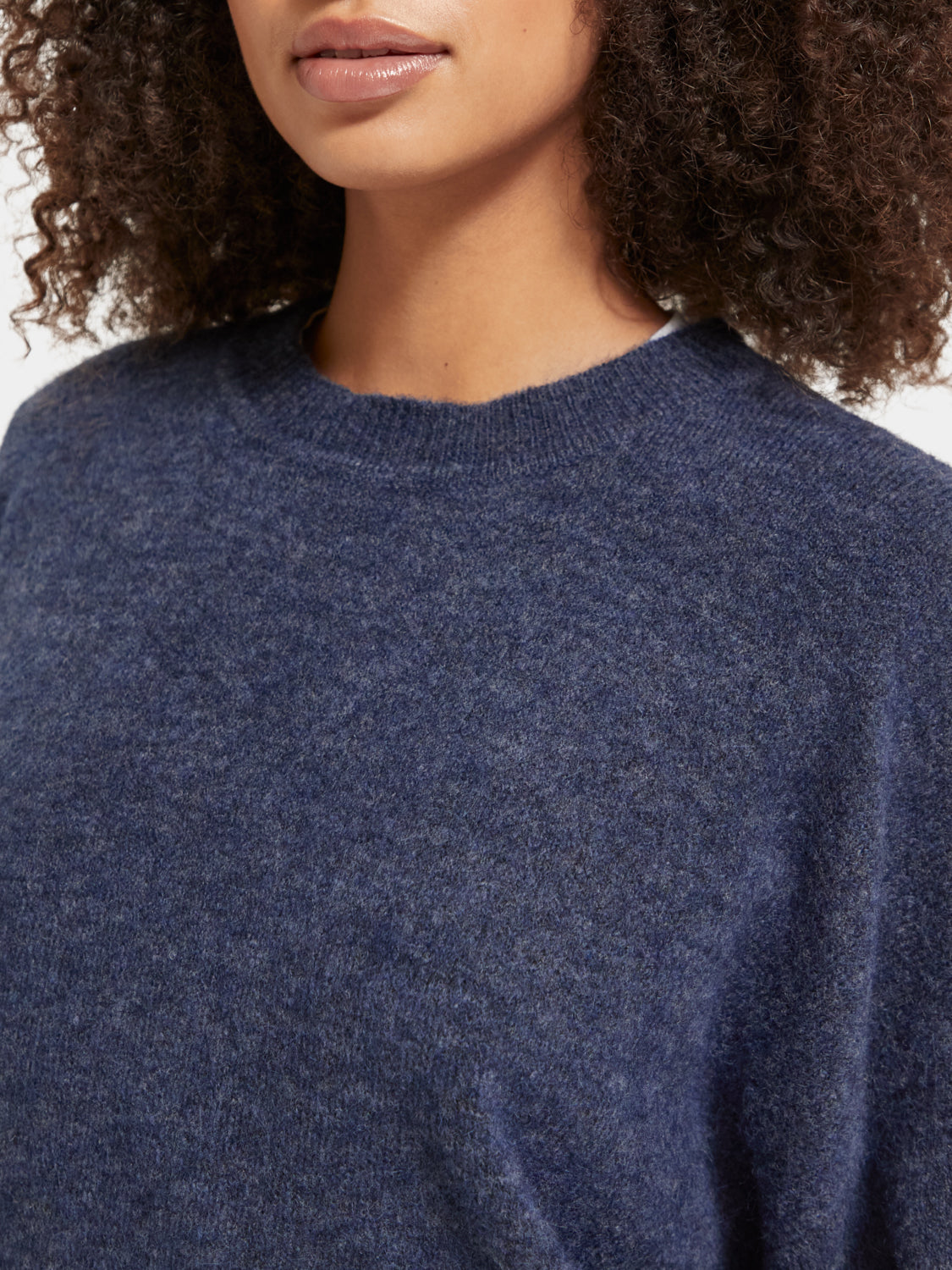 Fuzzy crewneck pullover - Scotch & Soda AU