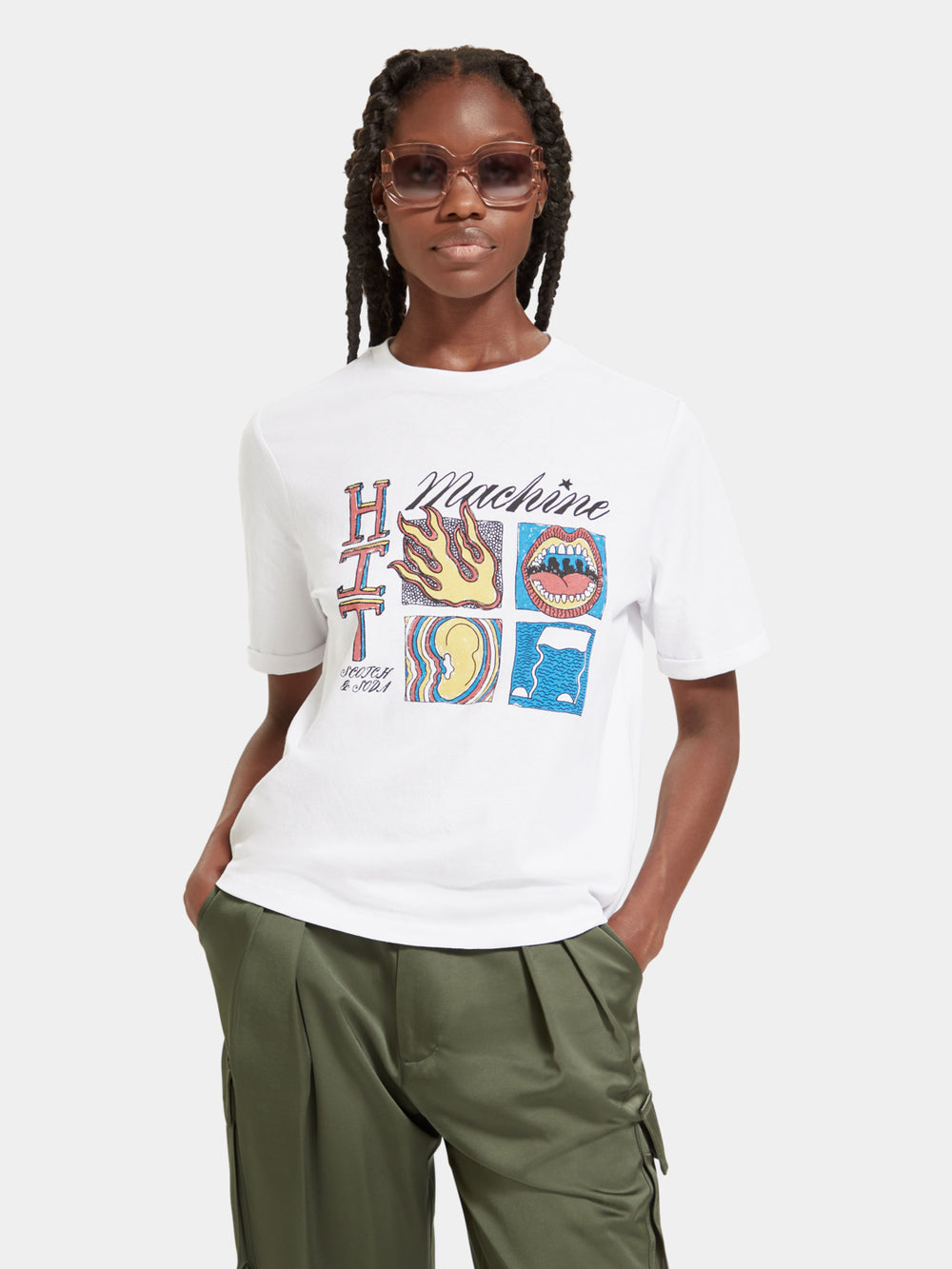 Relaxed-fit graphic t-shirt - Scotch & Soda AU