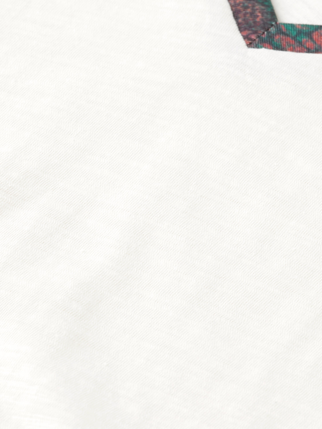 Contrast neckline v-neck t-shirt - Scotch & Soda AU