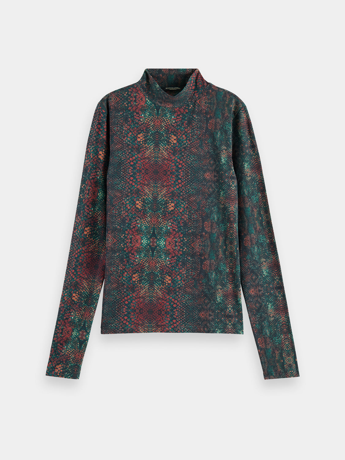 Printed mock neck - Scotch & Soda AU