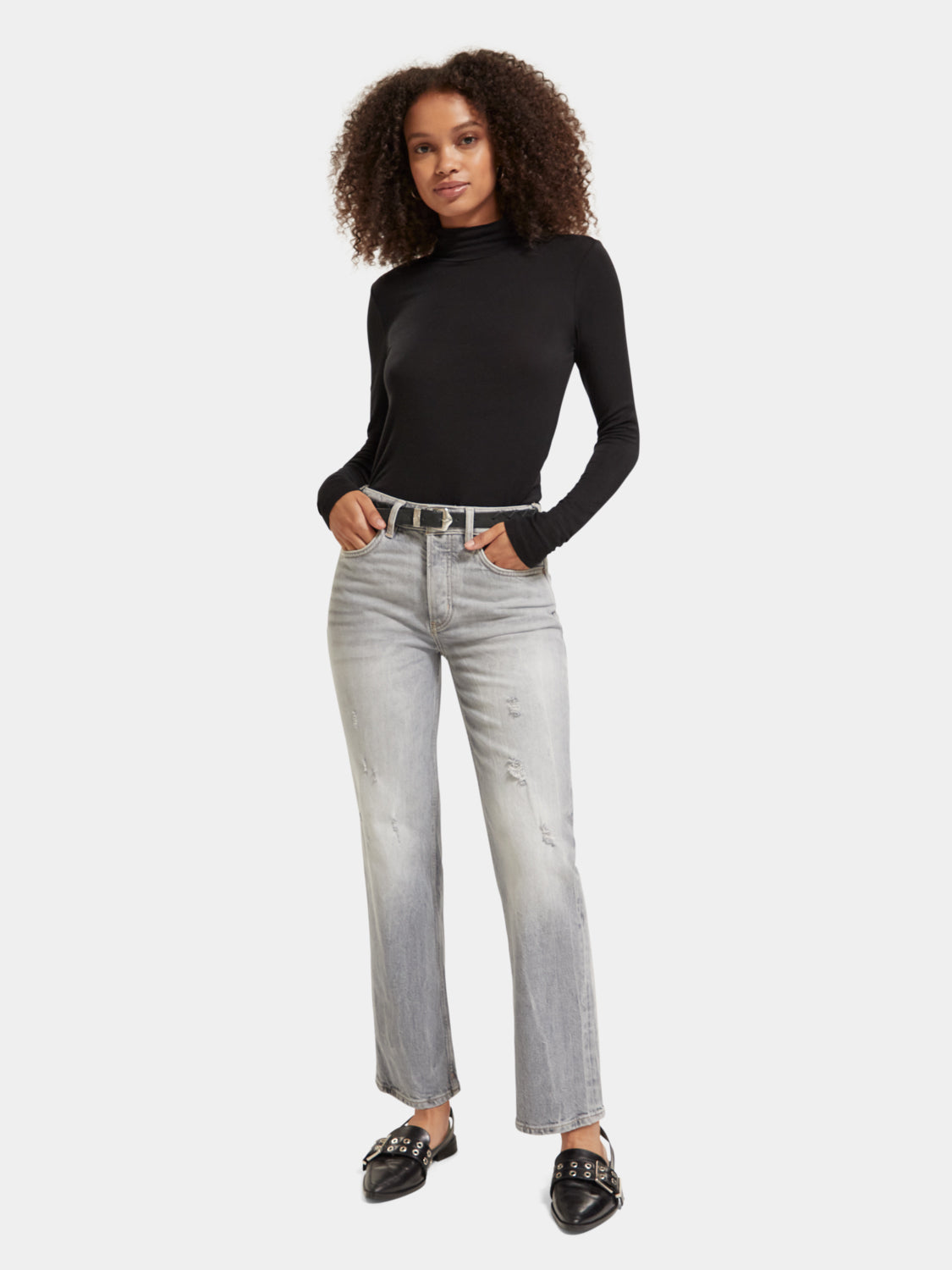 Turtleneck long sleeved top - Scotch & Soda AU