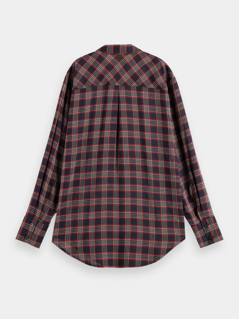 Relaxed-fit check shirt - Scotch & Soda AU