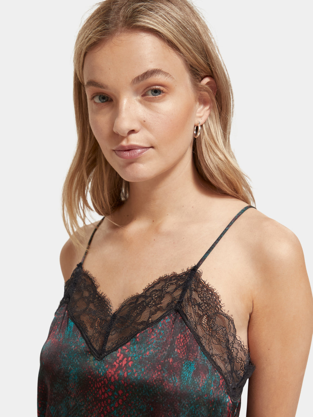 Camisole with lace trim - Scotch & Soda AU