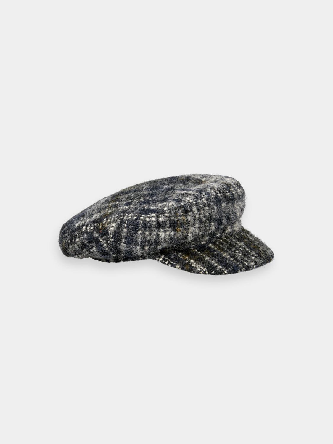 Check baker boy hat