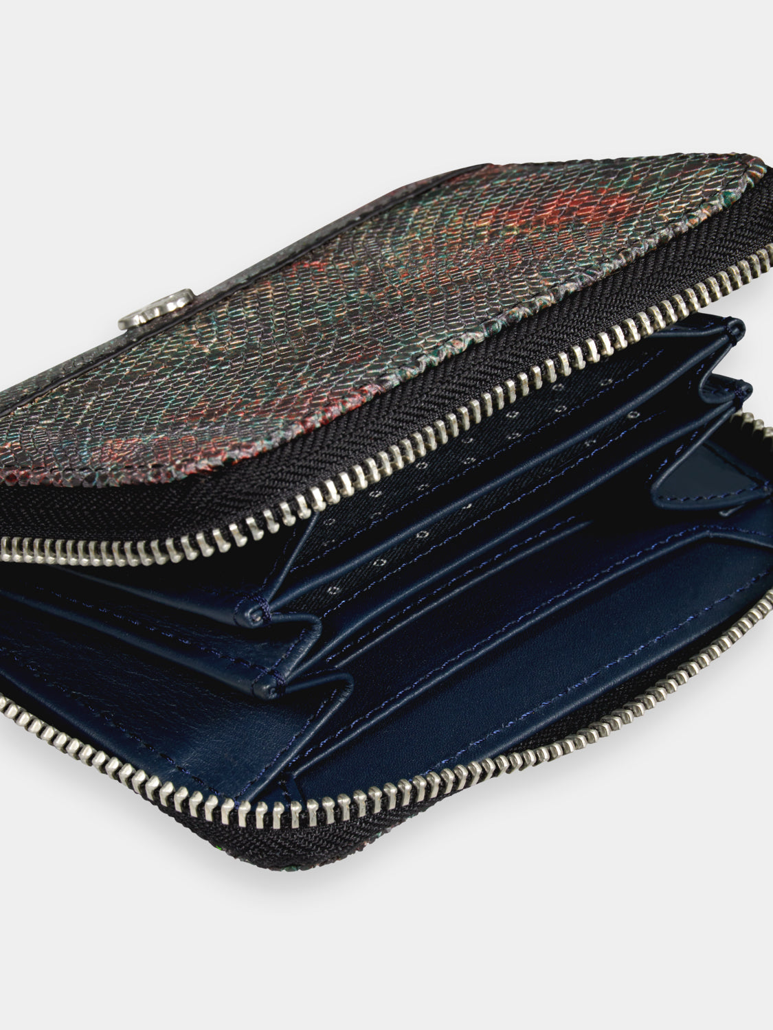 Printed leather wallet - Scotch & Soda AU